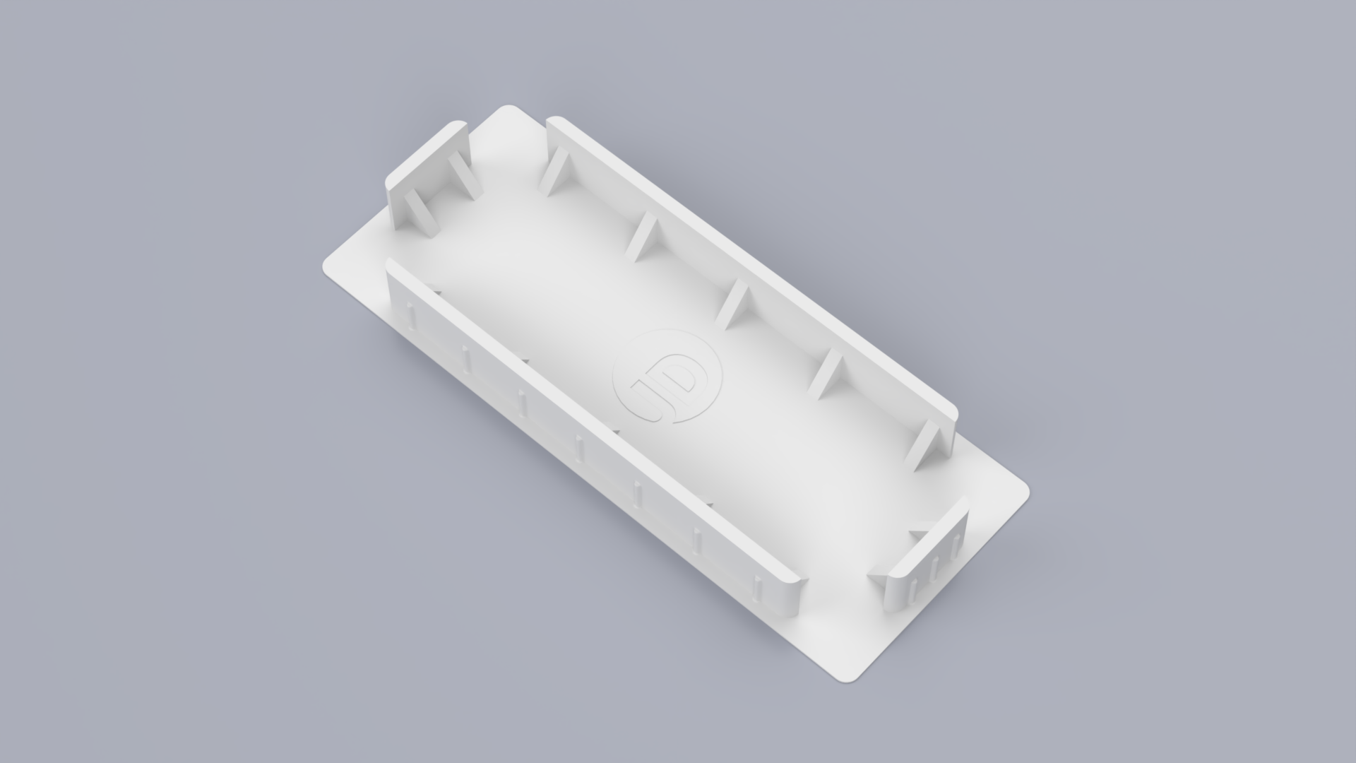 Trunking end cap 100x40